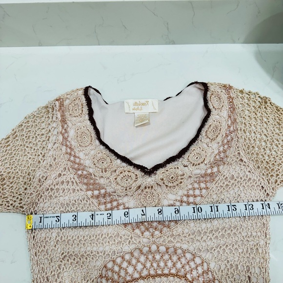 Beautiful Vintage Crocheted Dress! - Picture 7 of 8